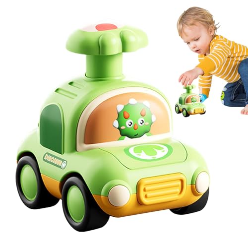 Nixiara Push and Go Auto, Push Top, Auto, Spielzeug zum Schieben, Cartoon – Spielzeug für Auto Push and Go für Auto im Cartoon-Design, Dinosaurier-Presseauto Nixiara Push and Go Auto, Push Top, Auto, Spielzeug zum Schieben, Cartoon – Spielzeug für Auto Push and Go für Auto im Cartoon-Design, Dinosaurier-Presseauto von Nixiara