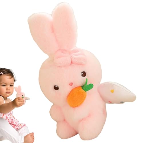 Nixiara s Kettenplüschtier, Plüsch mit Zugkette, Plüschtier mit Flügeln, zitternde Ohren Wohnkultur Ribbit interaktiv werfen ein Kissen Nixiara s Kettenplüschtier, Plüsch mit Zugkette, Plüschtier mit Flügeln, zitternde Ohren Wohnkultur Ribbit interaktiv werfen ein Kissen von Nixiara