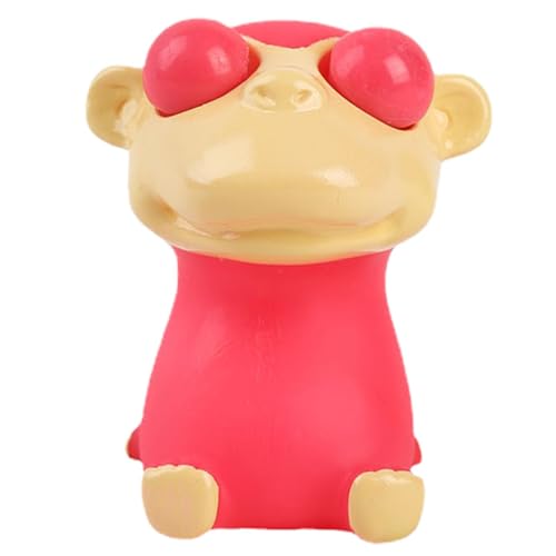 Pop Out Eyes Squeeze Toy - Elastischer Zappel Monkey, Lustiges Augenbulationsspielzeug | Stress Relief Toy Für Kinder Mädchen Korb Stuff, Angstspielzeugschule Distraktion Neuheit Home Work Gift von Nixiara