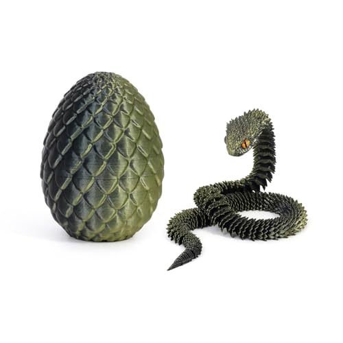 Print Animal Snake – Fidget Toy Snake bedruckt – Form eines Schlangeneiers auf Tierspielzeug | Spielzeug mit Gelenken, flexibles Schlangenei-Spielzeug für Print Animal Snake – Fidget Toy Snake bedruckt – Form eines Schlangeneiers auf Tierspielzeug | Spielzeug mit Gelenken, flexibles Schlangenei-Spielzeug für von Nixiara