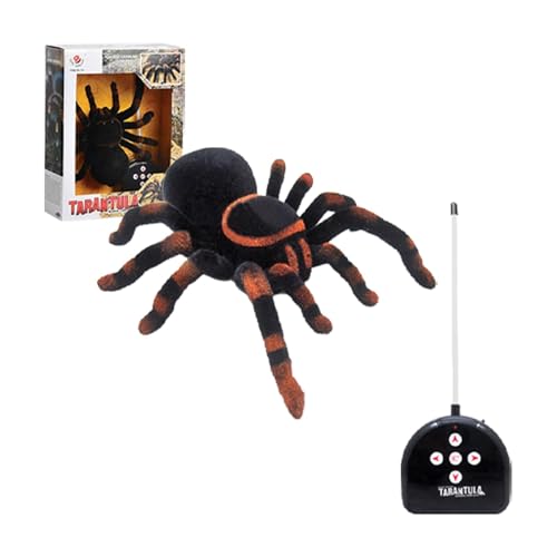 Spider Fernbedienung – elektrische Begegnung, kabelloser Vogelroboter | gruseliges Halloween-Spielzeug, bewegliche Spinne mit LED-Augen, um 360 ° drehbare Beine, RC wiederaufladbar Spider Fernbedienung – elektrische Begegnung, kabelloser Vogelroboter | gruseliges Halloween-Spielzeug, bewegliche Spinne mit LED-Augen, um 360 ° drehbare Beine, RC wiederaufladbar von Nixiara