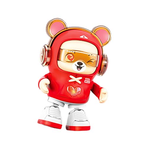 Tanzes Bärenspielzeug - Interaktives Spielzeug, Singender Roboter | Tragen Sie Mit Musik Und Lichtern Für Frühes Lernen, Sound -Playtime Companion Für Kinder, Tiertanzspielzeug Für Den Innengebrauch, Tanzes Bärenspielzeug - Interaktives Spielzeug, Singender Roboter | Tragen Sie Mit Musik Und Lichtern Für Frühes Lernen, Sound -Playtime Companion Für Kinder, Tiertanzspielzeug Für Den Innengebrauch, von Nixiara