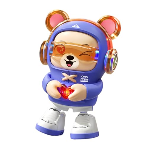 Tanzes Bärenspielzeug - Interaktives Spielzeug, Singender Roboter | Tragen Sie Mit Musik Und Lichtern Für Frühes Lernen, Sound -Playtime Companion Für Kinder, Tiertanzspielzeug Für Den Innengebrauch, Tanzes Bärenspielzeug - Interaktives Spielzeug, Singender Roboter | Tragen Sie Mit Musik Und Lichtern Für Frühes Lernen, Sound -Playtime Companion Für Kinder, Tiertanzspielzeug Für Den Innengebrauch, von Nixiara