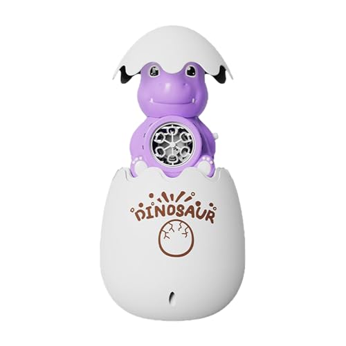 Njidher Blasmaschine Für Seifenblasen, Mit Beleuchtung Dinosaurier-Ei Bläser, Interaktives Lernspielzeug mit LED-Effekten, tragbarer Blasenspaß für Kinder, Gartenpartys, Geburtstage, Ostern, Njidher Blasmaschine Für Seifenblasen, Mit Beleuchtung Dinosaurier-Ei Bläser, Interaktives Lernspielzeug mit LED-Effekten, tragbarer Blasenspaß für Kinder, Gartenpartys, Geburtstage, Ostern, von Njidher