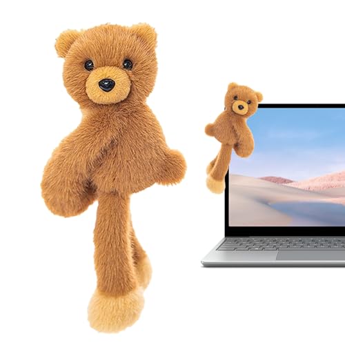 Njidher Magnetisches Tierspielzeug | Plüschtiere - Puppen Hase und Bär Dekoration für Kinder für Zuhause Schule Reisen Metall von Njidher