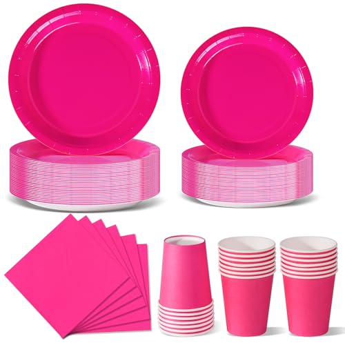 Nkaiso Rot Partygeschirr, 96 Stück Bunt Pappteller, Party Pappteller Becher Servietten Partyteller Partyset Süße Party, für Feste und Feiern wie Geburtstag Nkaiso Rot Partygeschirr, 96 Stück Bunt Pappteller, Party Pappteller Becher Servietten Partyteller Partyset Süße Party, für Feste und Feiern wie Geburtstag von Nkaiso