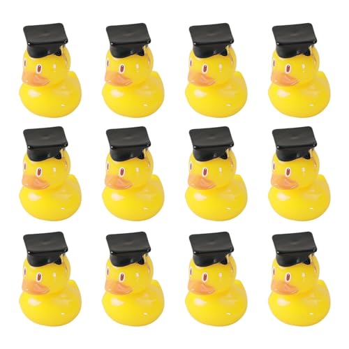 Geschenke für Abschlussfeiern | 12 Stück Enten-Schlüsselanhänger für den Abschluss | 2024 Abschluss-Gummiente, Abschluss-Harz-Enten, -Harz-Abschluss-Enten für die Abschluss-Geburtstagsfeier Geschenke für Abschlussfeiern | 12 Stück Enten-Schlüsselanhänger für den Abschluss | 2024 Abschluss-Gummiente, Abschluss-Harz-Enten, -Harz-Abschluss-Enten für die Abschluss-Geburtstagsfeier von Nkmujil