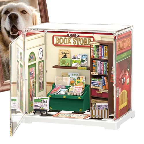 Miniatur-Haus-Kits | Hausspielzeug | Miniatur-Zimmer-Set | kleines Haus für Erwachsene und Kinder | Handgemachte Häuser für kreative Bauarbeiten | für Handwerks- und Hobbyliebhaber Miniatur-Haus-Kits | Hausspielzeug | Miniatur-Zimmer-Set | kleines Haus für Erwachsene und Kinder | Handgemachte Häuser für kreative Bauarbeiten | für Handwerks- und Hobbyliebhaber von Nkmujil