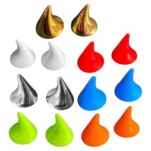 Motorradhelm-Hörner, helles Kalbshorn, 14 Stück, niedliche Helm-Dekoration, Halloween-Party-Requisiten, Cosplay, Theateraufführungen, Reitzubehör, einzigartiger Look, 3,8 x 3,2 cm Motorradhelm-Hörner, helles Kalbshorn, 14 Stück, niedliche Helm-Dekoration, Halloween-Party-Requisiten, Cosplay, Theateraufführungen, Reitzubehör, einzigartiger Look, 3,8 x 3,2 cm von Nkmujil