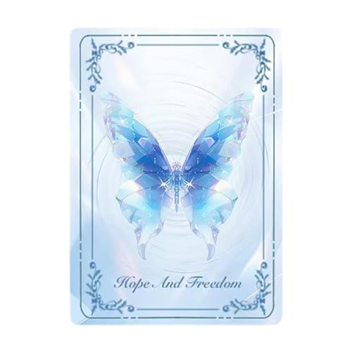 Nkmujil 3D Change Tarotkarte, dynamisches visuelles Schmetterling-Tarot, Sammelkarteikarte, interaktive fliegende Schmetterling-Grußkarten für Frauen, Mädchen, Arbeitszimmer & Klassenzimmer Nkmujil 3D Change Tarotkarte, dynamisches visuelles Schmetterling-Tarot, Sammelkarteikarte, interaktive fliegende Schmetterling-Grußkarten für Frauen, Mädchen, Arbeitszimmer & Klassenzimmer von Nkmujil
