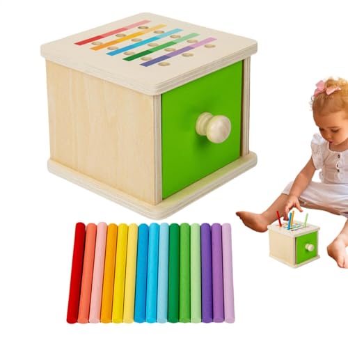 Nkmujil Color Sorting Toys, Wooden Matching Game Box, Color Sorting Preschool Learning Activity, Educational Toy for Fine Motor Skills, Boys, Girls, Teens and Adults Used Nkmujil Color Sorting Toys, Wooden Matching Game Box, Color Sorting Preschool Learning Activity, Educational Toy for Fine Motor Skills, Boys, Girls, Teens and Adults Used von Nkmujil