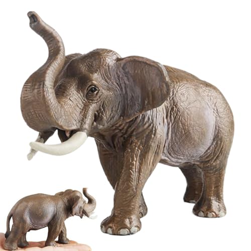 Nkmujil Elefant Deko Für Zuhause | Asiatische Elefanten Figur Deko,Naturalistische Skulptur Dekoration Lernspielzeug Für Wohnzimmer Schlafzimmer Garten & Terrasse Nkmujil Elefant Deko Für Zuhause | Asiatische Elefanten Figur Deko,Naturalistische Skulptur Dekoration Lernspielzeug Für Wohnzimmer Schlafzimmer Garten & Terrasse von Nkmujil