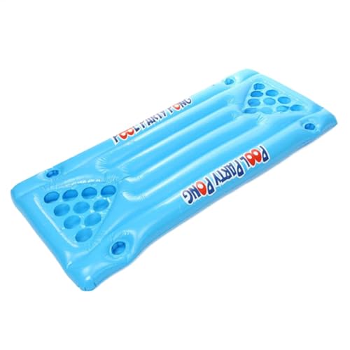 Nkmujil Inflatable Beer Pool Table, Beer Pools Mattress, Inflatable Party Pong Tables, 150x58x10cm, Waterproof Floating Game for Swimming, Beach, Lake, Outdoor Fun von Nkmujil