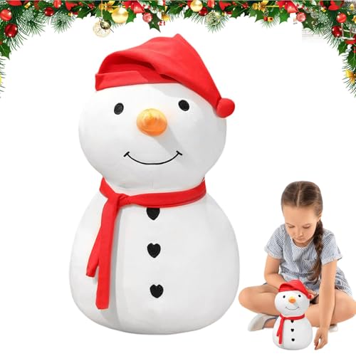 Nkmujil Weiche Plüschpuppe | Kuschelige Plüschfigur | kuschelige Winterurlaubsdekoration | saisonale Dekoration für Sofa, Bett und Bank | Ideal für Weihnachts- und Winterdekoration von Nkmujil