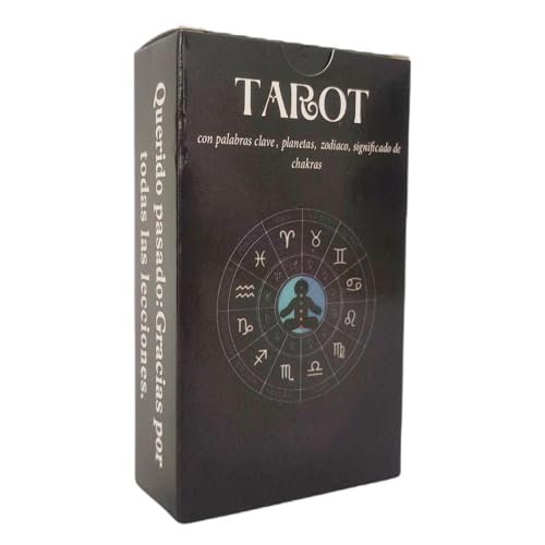 Tarotkarten-Deck, 80 Stück Tarotkarten für Anfänger und Experten, intuitives Lesen und Wahrsagen, aufschlussreiche spirituelle Anleitung, mystisches Wahrsagungsset, Freunde und Familie, 10,3 x 6 cm Tarotkarten-Deck, 80 Stück Tarotkarten für Anfänger und Experten, intuitives Lesen und Wahrsagen, aufschlussreiche spirituelle Anleitung, mystisches Wahrsagungsset, Freunde und Familie, 10,3 x 6 cm von Nkmujil