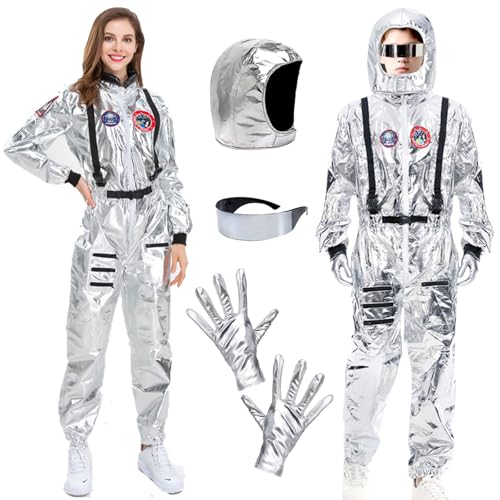NlsqEU Astronaut Kostüm, Astronaut Kostüm Herren für Cosplay Party Karneval Halloween Fastnacht Kleidung NlsqEU Astronaut Kostüm, Astronaut Kostüm Herren für Cosplay Party Karneval Halloween Fastnacht Kleidung von NlsqEU