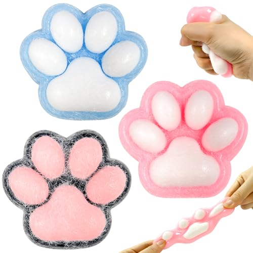 Taba Squishy Pfote Squishy, 3pcs Katzenpfoten Squishy Cat Paw Squeeze Toy, Fufu Squishy, NlsqEU Pfoten Anti Stress Spielzeug, Taba Pfoten Squishy für Kinder und Erwachsene zum Abbau von Arbeitsstress Taba Squishy Pfote Squishy, 3pcs Katzenpfoten Squishy Cat Paw Squeeze Toy, Fufu Squishy, NlsqEU Pfoten Anti Stress Spielzeug, Taba Pfoten Squishy für Kinder und Erwachsene zum Abbau von Arbeitsstress von NlsqEU