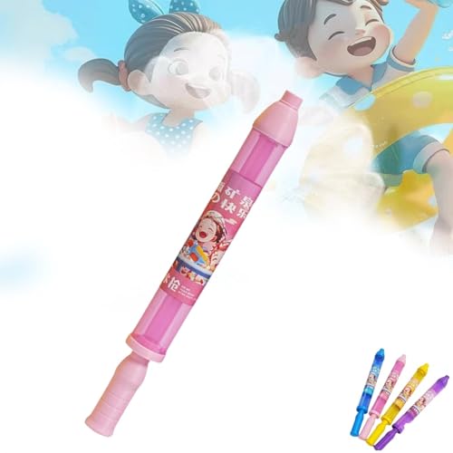 Nnbysj Feuerwerks-Wasserpistole, Feuerwerks-Wasserspritze, Wassersprühspielzeug im Feuerwerksstil, Wasser-Feuerwerk-Sprühspielzeug zum Baden, für den Pool, Partyunterhaltung(Pink) von Nnbysj