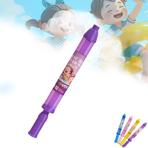 Nnbysj Feuerwerks-Wasserpistole, Feuerwerks-Wasserspritze, Wassersprühspielzeug im Feuerwerksstil, Wasser-Feuerwerk-Sprühspielzeug zum Baden, für den Pool, Partyunterhaltung(Purple) von Nnbysj