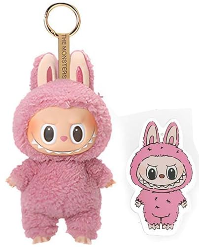 Nnbysj Süßer Plüsch-Schlüsselanhänger, Stoffpuppe, Die Monsterpuppe, süßer Plüsch-Schlüsselanhänger, modernes Wohndekor für Puppensammler(#B) von Nnbysj