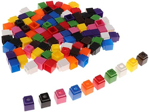 No Branded Learning Resources Mathlink-Würfel, frühe Mathematikfähigkeiten (100 Stück) von No Branded