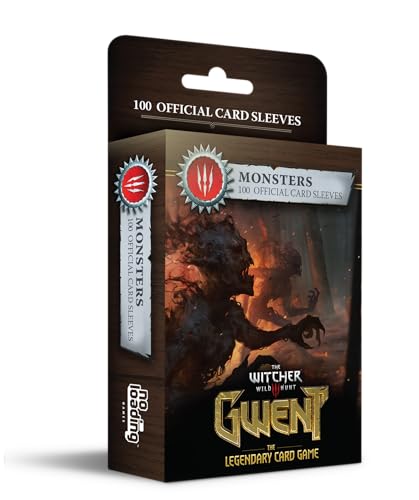 No Loading Games, Gwent Art Sleeves – Monsters, enthält 100 Art Sleeves, Standardgröße No Loading Games, Gwent Art Sleeves – Monsters, enthält 100 Art Sleeves, Standardgröße von No Loading Games