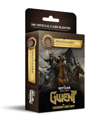 No Loading Games, Gwent Art Sleeves – Nilfgaard, enthält 100 Art Sleeves, Standardgröße No Loading Games, Gwent Art Sleeves – Nilfgaard, enthält 100 Art Sleeves, Standardgröße von No Loading Games
