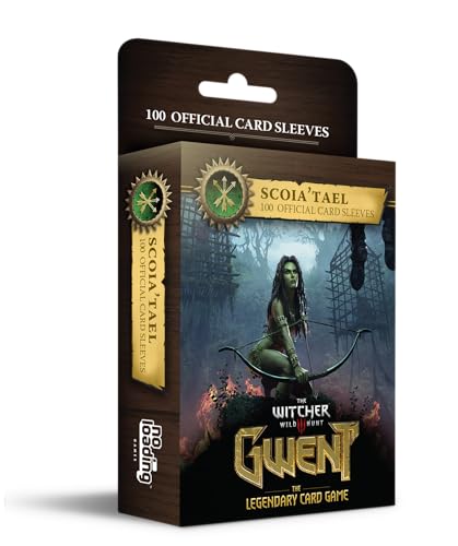 No Loading Games, Gwent Art Sleeves – Scoia'tael, enthält 100 Art Sleeves, Standardgröße von No Loading Games