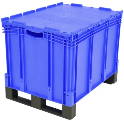1657944 Stapelbehälter lebensmittelgeeignet (L x B x H) 800 x 600 x 638mm Blau 1St. von No Name
