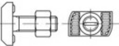 889419400120080 Hammerkopfschrauben M12 80mm 88941 Edelstahl A4 25St. von No Name