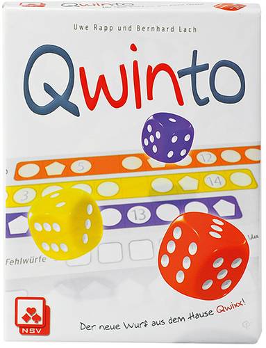 Nürnberger Spielkarten Verlag - Qwinto Würfelspiel von No Name
