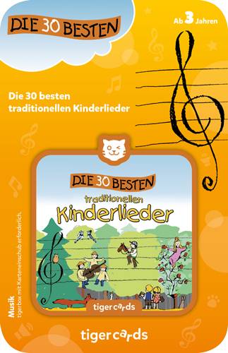 TIG.CARD - 30 BESTEN TRADITIONELLEN KINDERLIEDER 4171 von No Name
