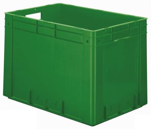 VTK 600/420-0 Stapelbehälter lebensmittelgeeignet (L x B x H) 600 x 400 x 420mm Grün 2St. von No Name