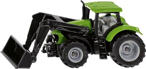 SIKU Spielwaren Landwirtschafts Modell Deutz Traktor mit Frontlader Fertigmodell Traktor Modell von SIKU Spielwaren