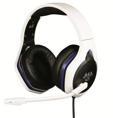 Konix HYPERION HEADSET PS5 Gaming On Ear Headset kabelgebunden Stereo Schwarz/Weiß Lautstärkeregel von Konix