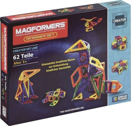 Magformers Creator Designer Set 62 teilig 274-15 von No Name