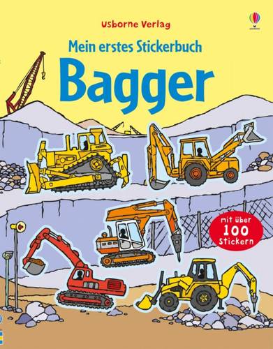 Mein erstes Stickerbuch Bagger 790687 1St. von No Name