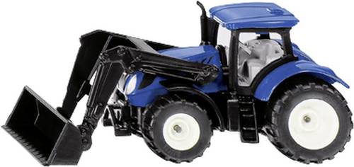 SIKU Spielwaren Landwirtschafts Modell New Holland Traktor mit Frontlader Fertigmodell Traktor Model von SIKU Spielwaren