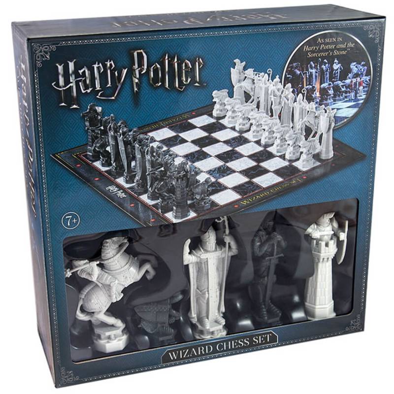 Harry Potter Zauberer-Schach-Set mit Schaufenster von Noble Collection