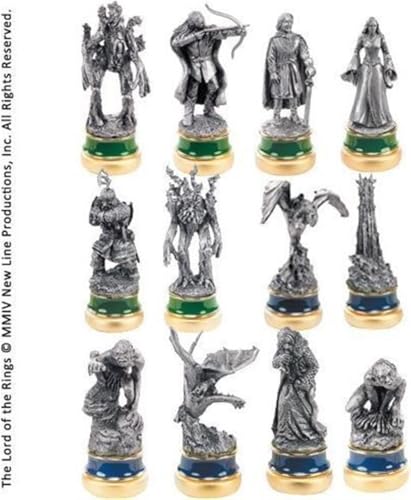 Herr der Ringe Schachfiguren Die Zwei Tuerme Ergaenzungs-Set von Noble Collection