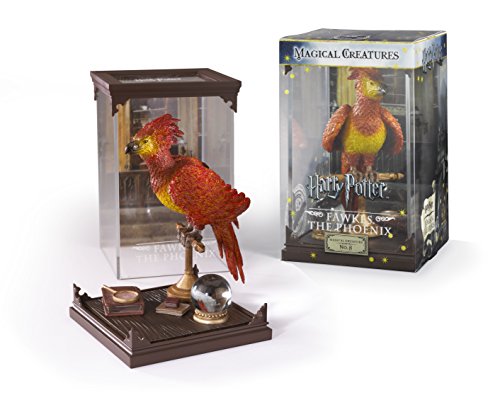 The Noble Collection - Magical Creatures Fawkes - Hand-Painted Magical Creature #8 - Officially Licensed 7in (18.5cm) Tall Harry Potter Toys von The Noble Collection