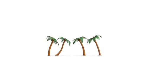 NOCH Palmen, Filigrane Laser-Cut Palmblätter, ca. 4,5 cm hoch für die Spurweiten H0, TT, N ideal für Modellbau und Dekoration NOCH Palmen, Filigrane Laser-Cut Palmblätter, ca. 4,5 cm hoch für die Spurweiten H0, TT, N ideal für Modellbau und Dekoration von NOCH