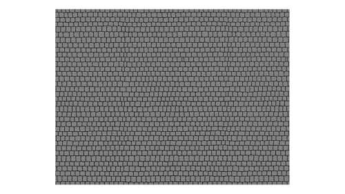 NOCH® Kopfsteinpflasterplatz, Modellbau Straße, 2 Stück je 22 x 14 cm für die Spurweite H0, ideal für Dioramen und Modellbahnanlagen NOCH® Kopfsteinpflasterplatz, Modellbau Straße, 2 Stück je 22 x 14 cm für die Spurweite H0, ideal für Dioramen und Modellbahnanlagen von NOCH