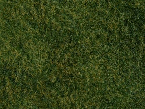 NOCH Wildgras-Foliage, für Modellbau Landschaftsgestaltung, hellgrün, 20 x 23 cm perfekt für die Spurweiten H0, TT, N, Z von NOCH