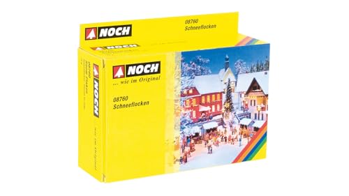 NOCH Schneeflocken, für Modellbau Winterlandschaften, 75 g Spezialfasern für Spurweiten H0, TT, N, Z NOCH Schneeflocken, für Modellbau Winterlandschaften, 75 g Spezialfasern für Spurweiten H0, TT, N, Z von NOCH