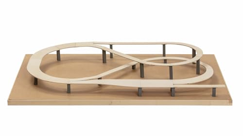 NOCH® Easy Track® Trassenbausatz „Mittelberg“, 1:160 Maßstab für Spur N Modellbau erweiterbar und flexibel von NOCH