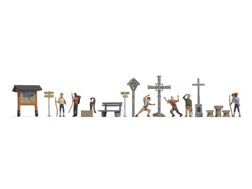NOCH® Figuren-Themenwelt In den Bergen Spur H0 Modell und Miniatur Figuren von NOCH