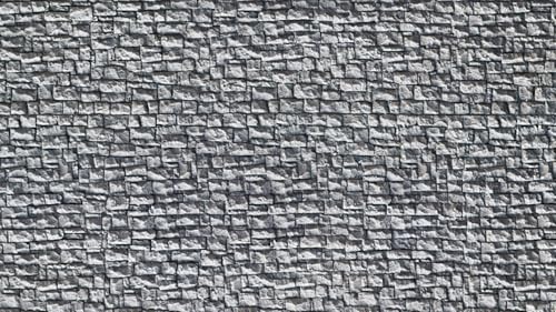 NOCH® Mauer „Bruchsteinmauer“, Hartschaum Mauerwerk, extra lang 65 x 12,5 cm für die Spurweite H0 geeignet von NOCH