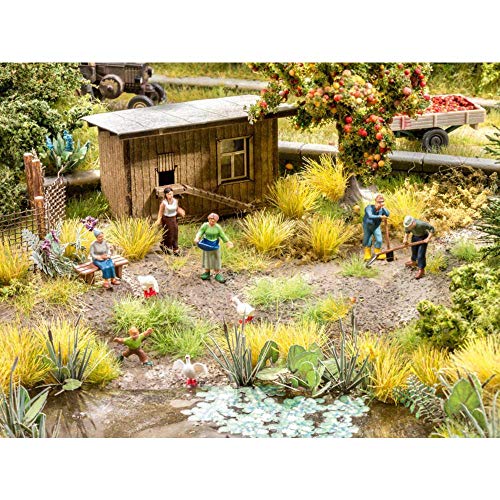 NOCH Sound-Szene „Auf dem Bauernhof“, mit realistischen Geräuschen, für H0 Modelleisenbahn, handkolorierte Figuren von NOCH