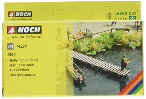 NOCH Steg, Laser-Cut Modellbau, 9,5 x 1,8 cm, perfekt für H0 Modelle NOCH Steg, Laser-Cut Modellbau, 9,5 x 1,8 cm, perfekt für H0 Modelle von NOCH